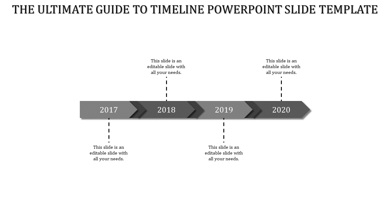 Creative Timeline PowerPoint Slide Template and Google Slides